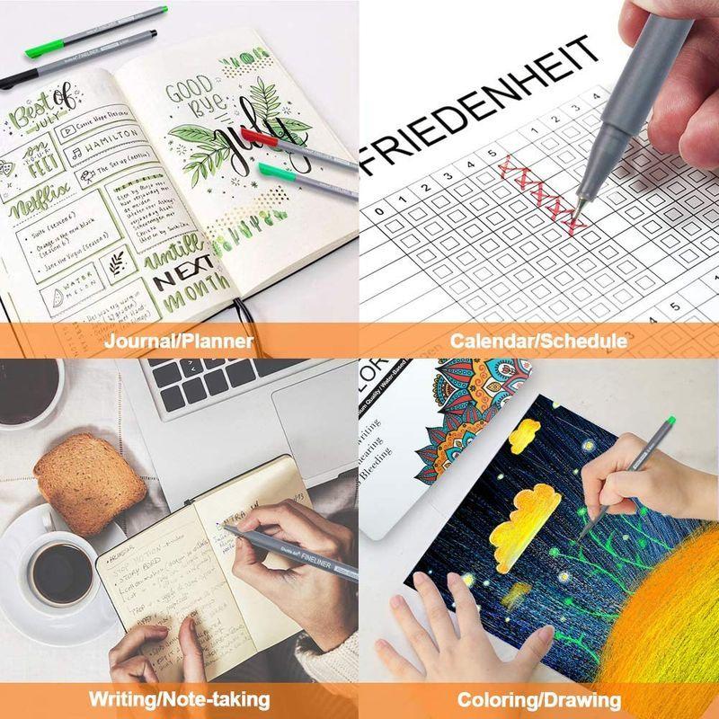 Shuttle Art 水性ペン 100色セット 極細ライン 0 4ｍｍ 線画ペン カラーペン 細線書きペン イラストペン ミリペン 漫画用 Dehe Store 通販 Yahoo ショッピング