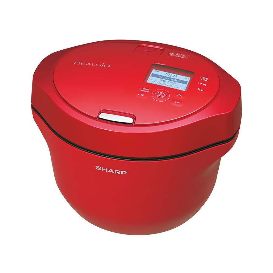 新品展示品 SHARP HEALSIO 水なし自動調理鍋 KN-HW24G-R ヘルシオ ホットクック SHARP シャープ 水なし自動調理鍋