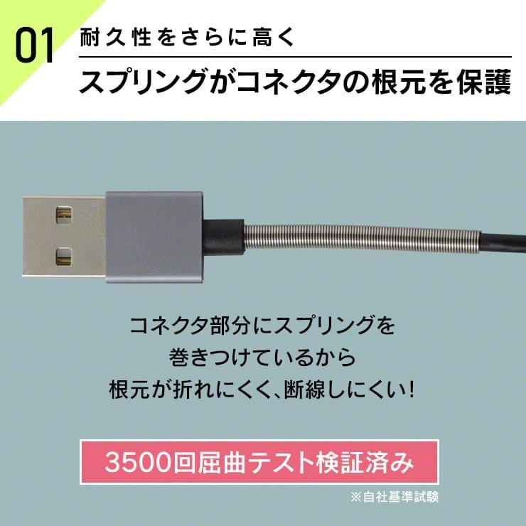 タイプc ケーブル 急速充電 3a Usb Type C おすすめ 充電器 急速 アンドロイド 充電ケーブル スマホ 1m Xperia Xzs Galaxy S9 Aquos R Inova 3r Sac01 By3r 通販 Yahoo ショッピング