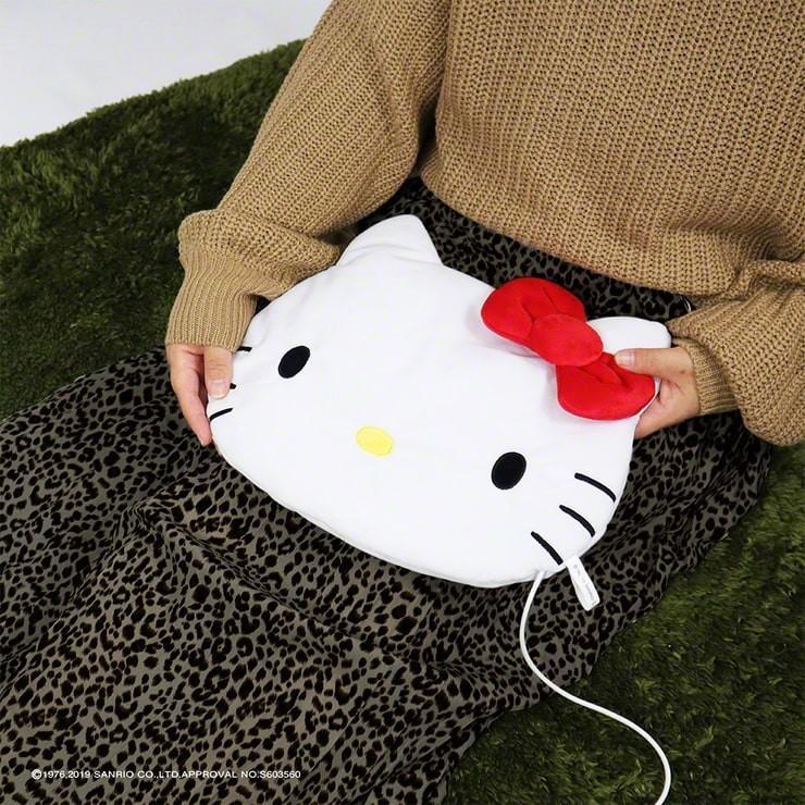 ハローキティ Usb ヒーター クッション チェアパッド サンリオ キティちゃん ホットクッション ひざ掛け 電気 ホッカイロ Usbクッション 防寒 プレゼント Hk Ucs ココロミクラブ2号店 通販 Yahoo ショッピング