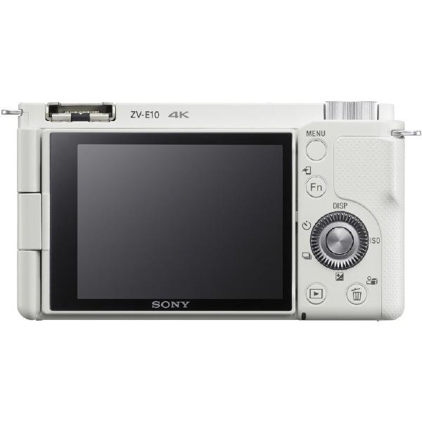 SONY（ソニー） ミラーレス一眼カメラ α VLOGCAM ZV-E10KW ホワイト