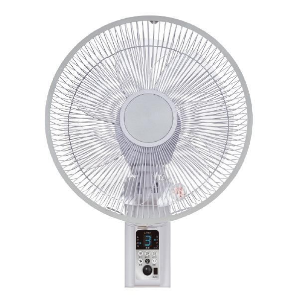 C:NET（シィー・ネット） リモコン式壁掛け扇風機 CKAJ403WH (納期目安