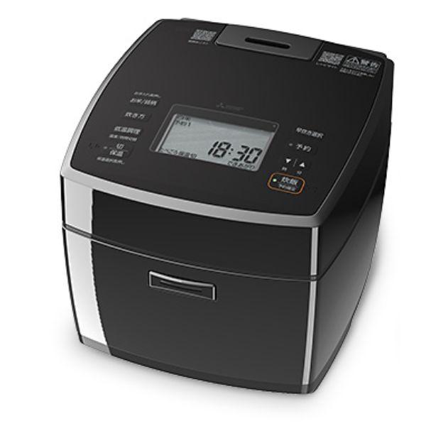 三菱（MITSUBISHI） 5.5合 IH炊飯ジャー 備長炭 炭炊釜 NJ-XE10JE6-B