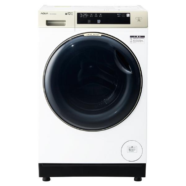 AQUA アクア (左開き) 12.0kgドラム式洗濯乾燥機 AQW-DM12R-L(W  