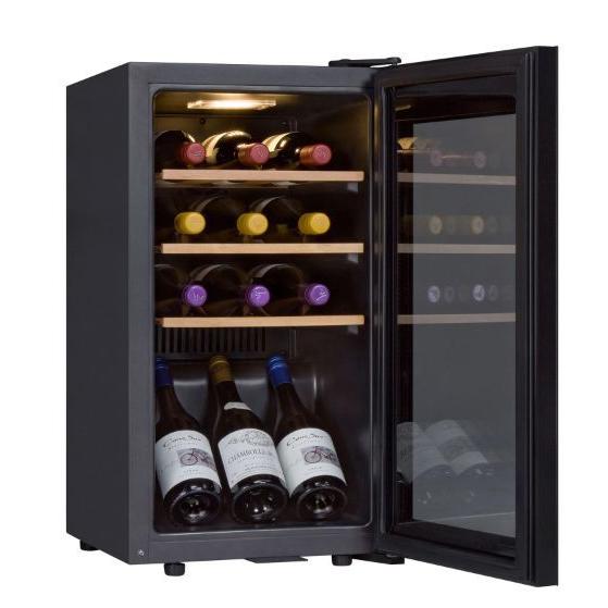 さくら製作所 (右開き) ワインセラー (12本収納) FURNIEL SAB-50G-PB