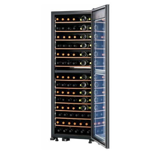 さくら製作所 (右開き) ワインセラー (95本収納) HYO-ON M2 ブラック