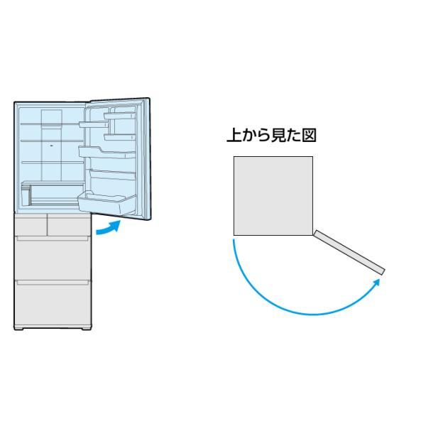 三菱 (右開き) 168L 2ドア冷蔵庫 MR-P17E4K-W マットホワイト 三菱 (右開き) 168L 2ドア冷蔵庫 MR-P17E4K-W マットホワイト