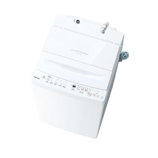 TOSHIBA 東芝 7.0kg インバーター全自動洗濯機 ZABOON AW-7DH4(W 