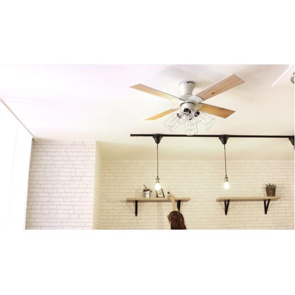 JAVALO ELF LEDシーリングファン JE-CF003-WH ホワイト JAVALO ELF LEDシーリングファン JE-CF003-WH ホワイト