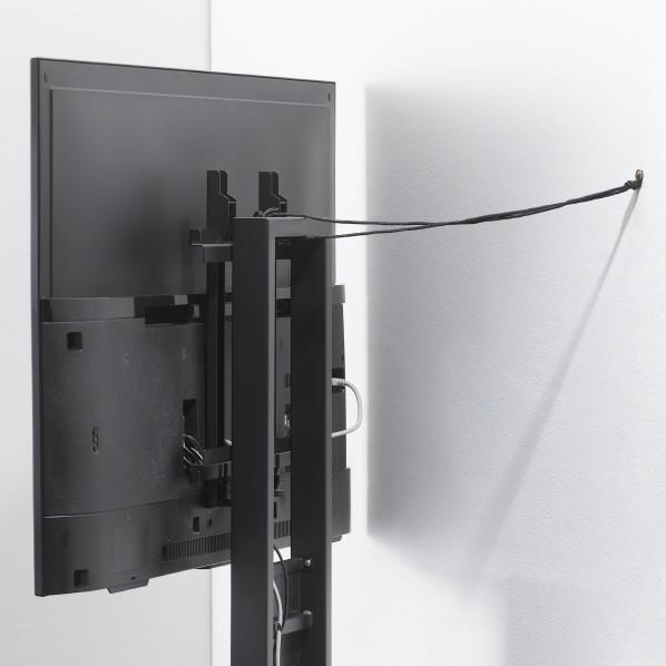 朝日木材加工 朝日木材 -55V型まで対応 テレビ台 WA 黒 AS-WA800