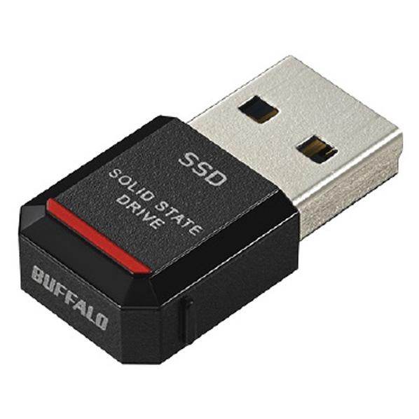 BUFFALO バッファロー 外付けSSD(1TB) SSD-PST1.0U3-BA ブラック BUFFALO バッファロー 外付けSSD(1TB) SSD-PST1.0U3-BA ブラック