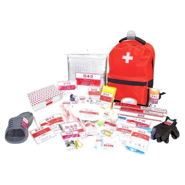 山善 防災バッグ30 YBG-30R 防災用品30点セット YBG30R 地震、台風等の備えに (納期目安1-2週間) | 山善 | 01