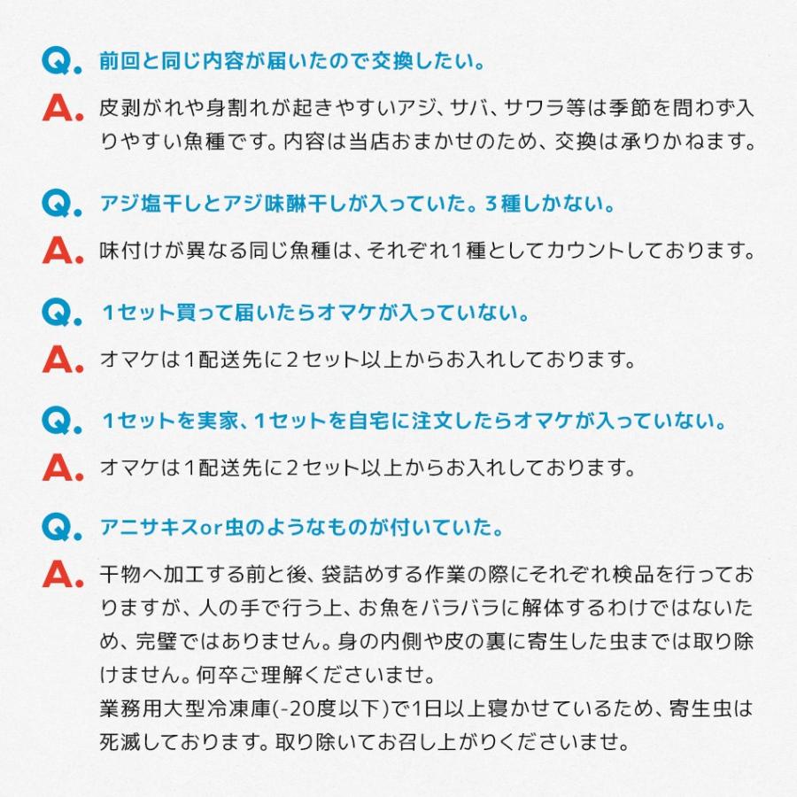 母の日 2024 ギフト  干物 詰め合わせ 訳あり産直おまかせ干物セット 同一配送先2セット以上でオマケ 冷凍便送料無料 プレゼント 50代 60代 70代 80代｜dejimaya-netstore｜11