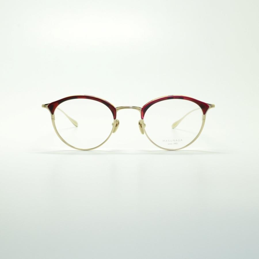 増永眼鏡 マスナガ MASUNAGA SINCE 1905 COCO COL-27 RED/DEMI 