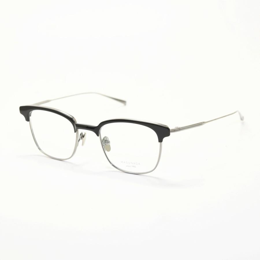 増永眼鏡 MASUNAGA since 1905 FULLER col-39 BK/AT-S : デコリン 