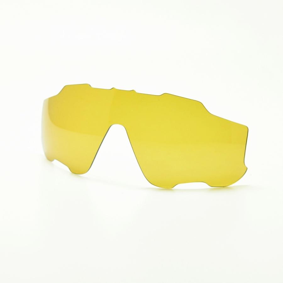 デコリンメガネgoodman Lens Manufacture グッドマンレンズマニュファクチュー Oakley Jawbreaker オークリー ジョーブレーカー用交換レンズ 偏光イエロー レンズのみ 一番の贈り物