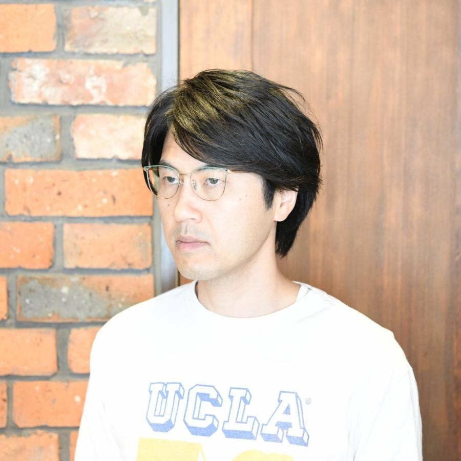 増永眼鏡 MASUNAGA LIBERTY col-41 GREEN/GOLD : デコリンメガネ 