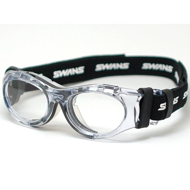 スワンズ SWANS 度付き対応スポーツ用ゴーグル NEW EYEGURD アイガードSVS700 Kid'sサイズ子供用 クリア/ブラック