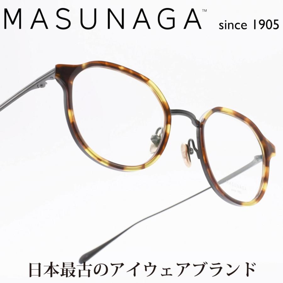 増永眼鏡 MASUNAGA since 1905 TANGO col-23 DEMI-BK : tango-23