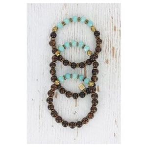 3本セットブレスレット GIGICHICジジシック ジュエリー Calm Dreams 4568B お守り アクセサリー ジュエリー 天然 送料無料 プレミアム会員限定セール