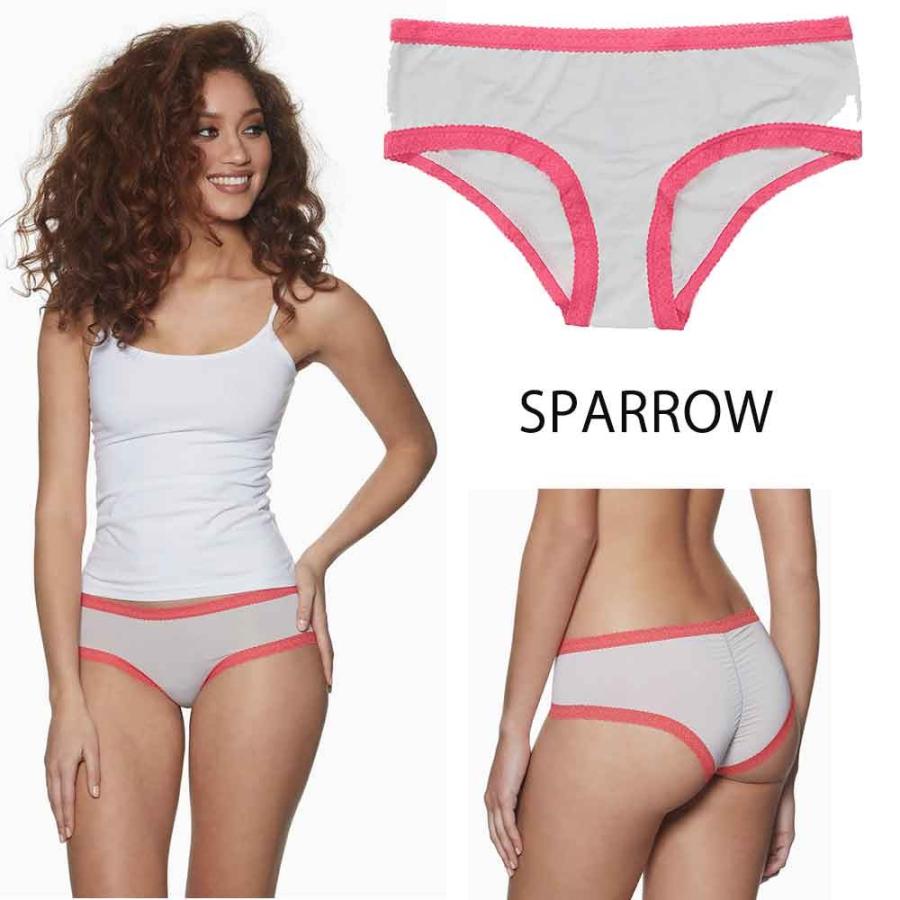 ボーイショーツ カナダ発 ブラッシュ blush Pretty little Panties シルキーマイクロファイバー HIPSTER