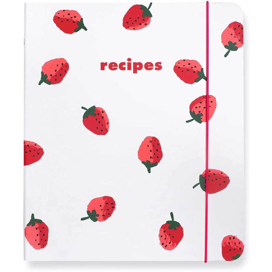ケイト・スペード ニューヨーク セール レシピブック Kate spade new york Strwberry7つのタブ付き 218342