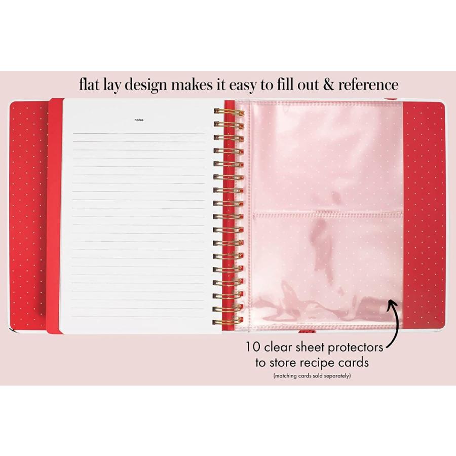 ケイト・スペード ニューヨーク セール レシピブック Kate spade new york Strwberry7つのタブ付き 218342