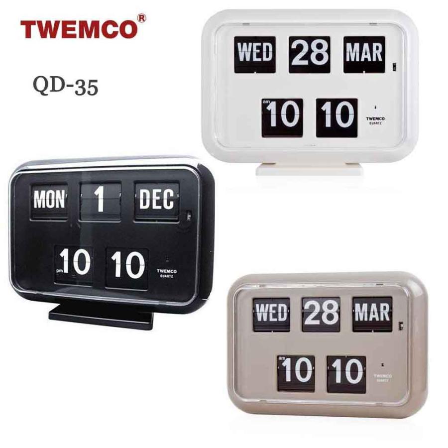 ジャンク品 TWEMCO QD-35 トゥエンコ ぱたぱた時計 【公式通販】