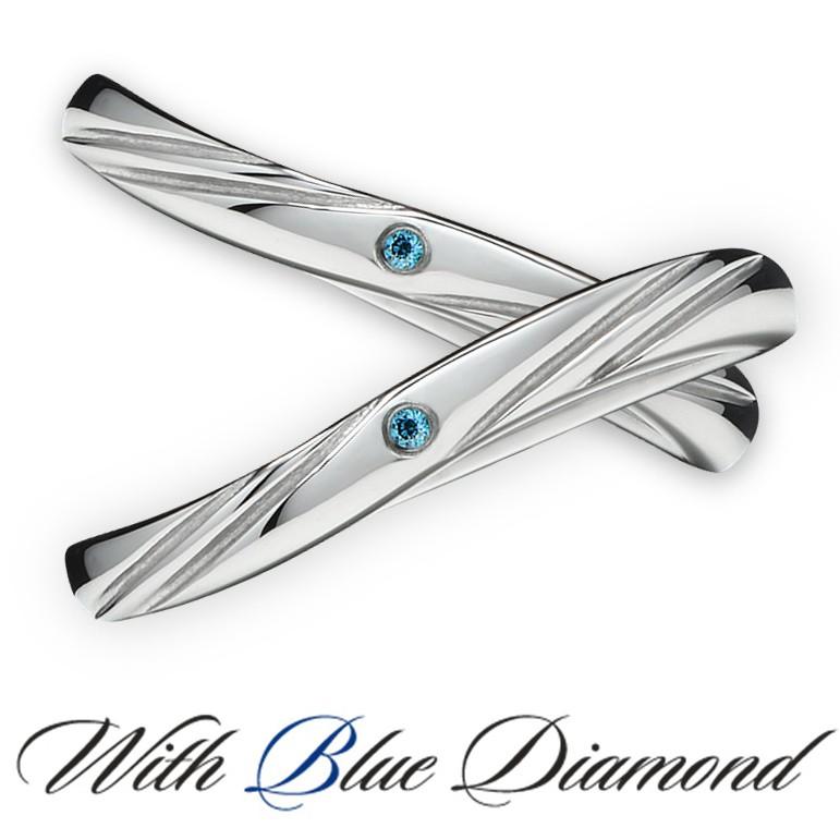 ペアリング ダイヤモンド ステンレス シンプル セット 指輪 | 