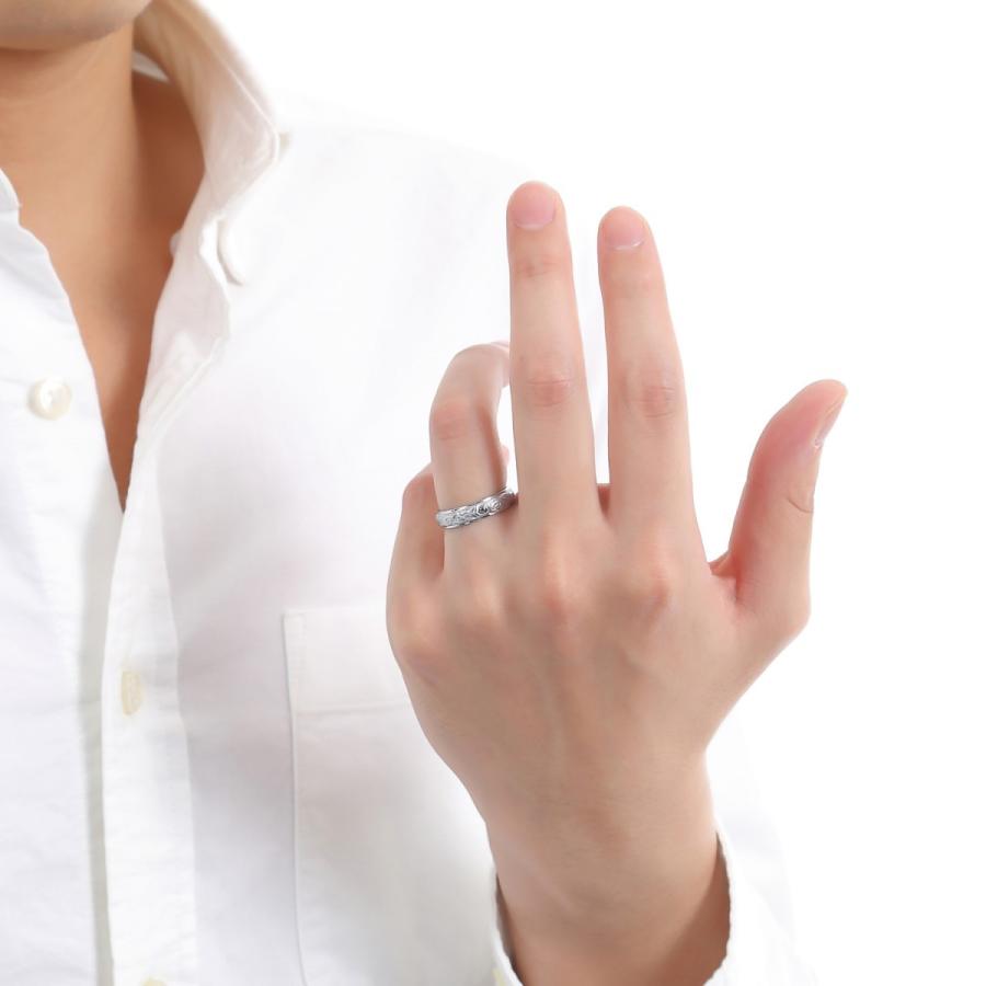 ペアリング ハワイアンジュエリー シンプル ステンレス ２本セット