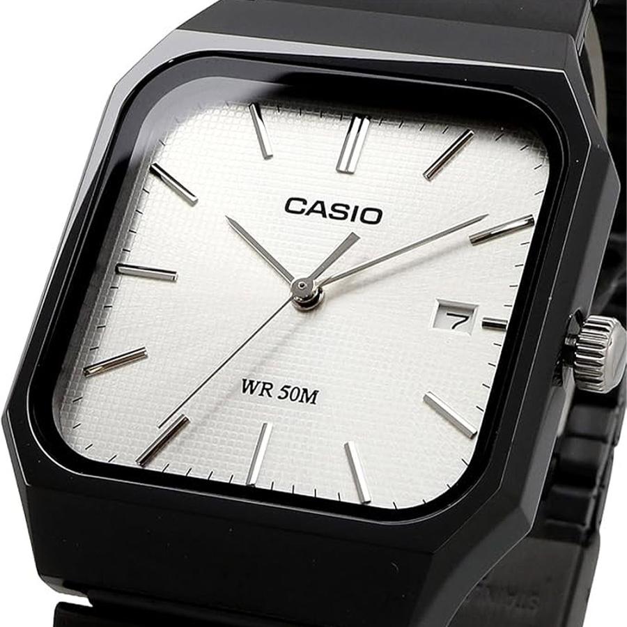 CASIO（カシオ） CASIO MTP-B185B-7A スタンダード ブラック メタル
