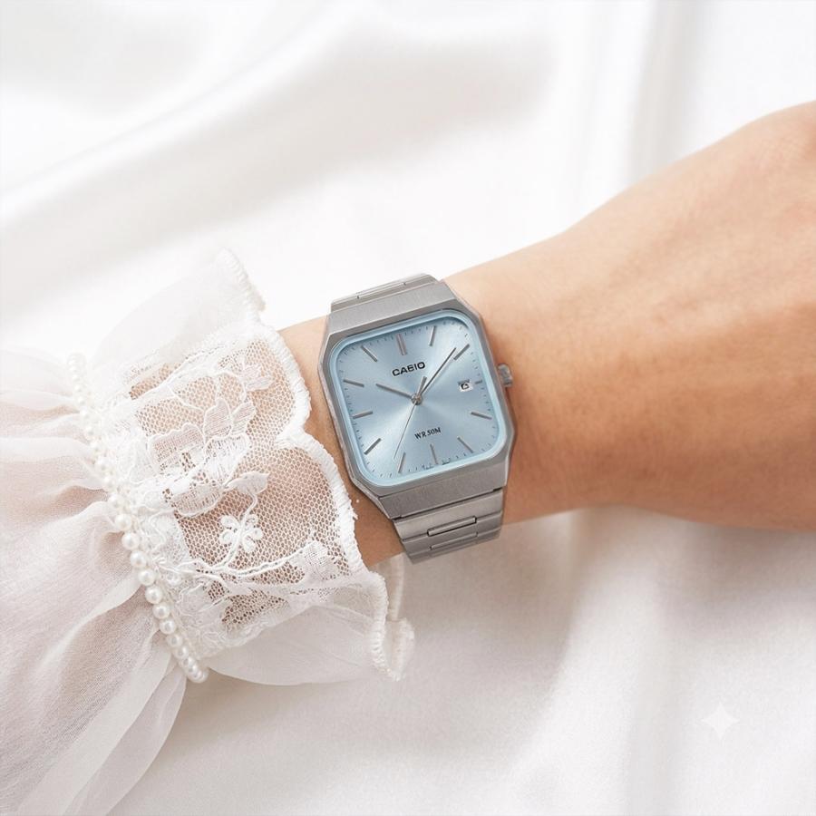 CASIO（カシオ） CASIO MTP-B185D-2A2 スタンダード アイスブルー