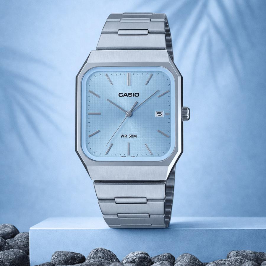 CASIO（カシオ） CASIO MTP-B185D-2A2 スタンダード アイスブルー