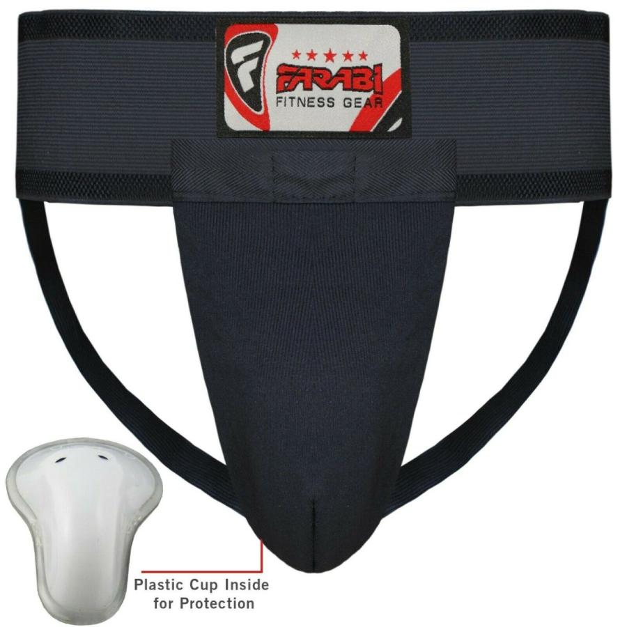 FCP-24 ファウルカップ キックボクシング 格闘技 急所 黒 Farabi社 各