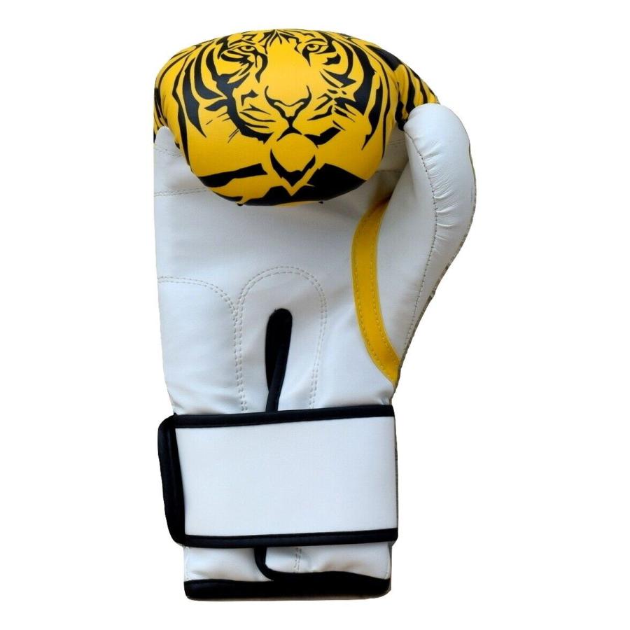 GLV-2 キックボクシング ムエタイ 総合格闘技 虎 グローブ 黄色
