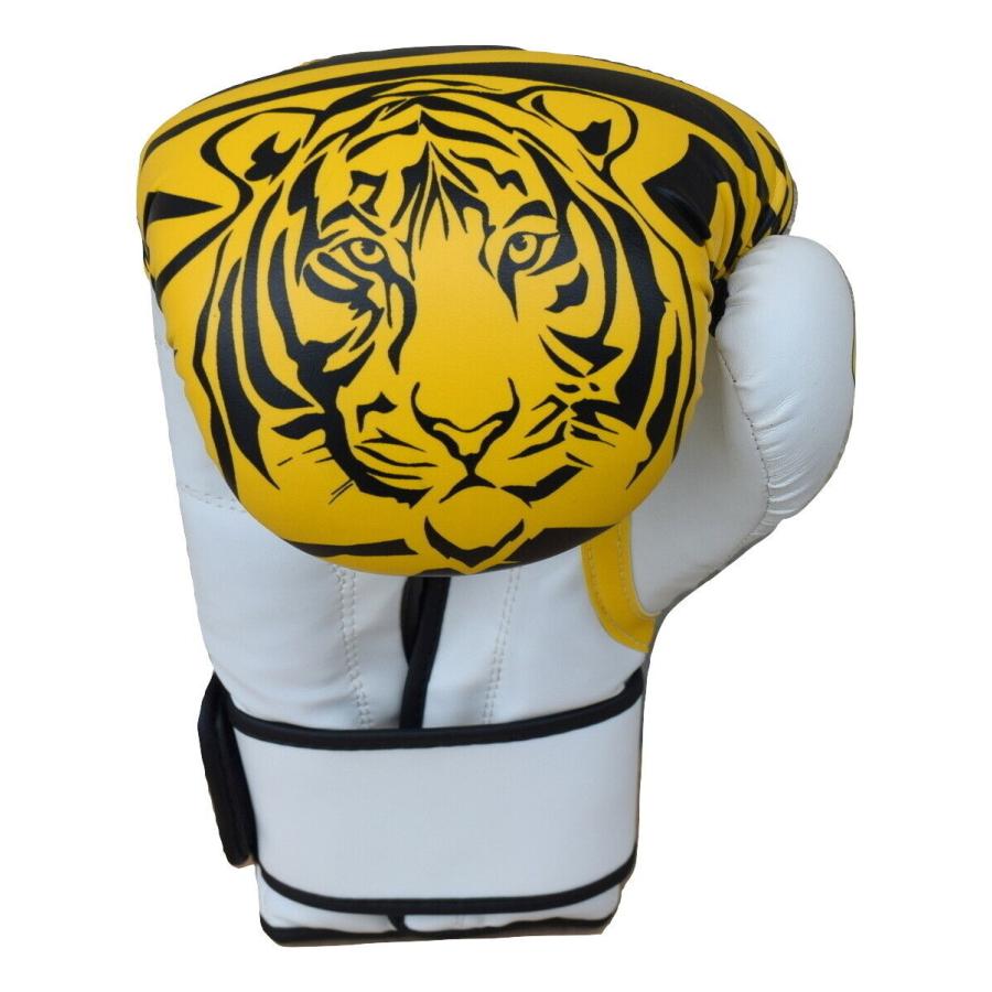 GLV-2 キックボクシング ムエタイ 総合格闘技 虎 グローブ 黄色 ARD社