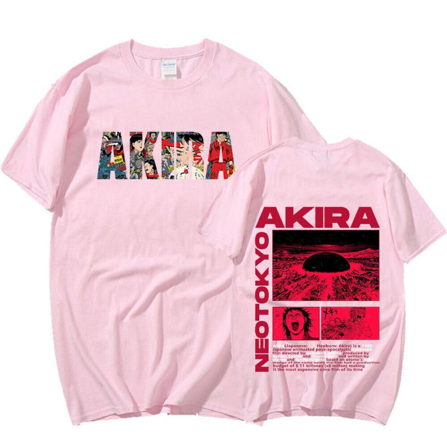 MOV-17 AKIRA  アニメ 映画 金田 鉄雄 バイク NEO TOKYO Tシャツ 半袖 各サイズ｜delariva｜03