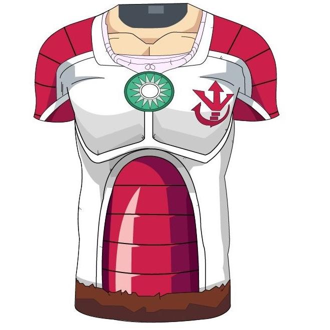 UDW-271 ドラゴンボール ベジータ王 格闘技 インナー 筋トレ Tシャツ