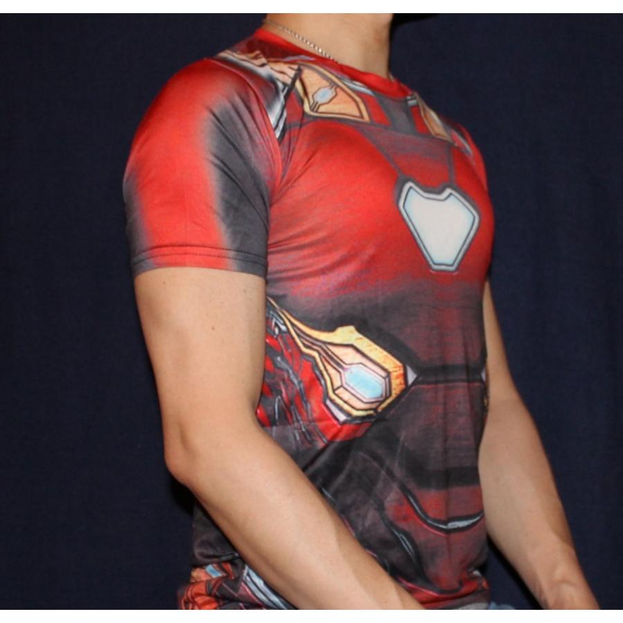 UDW-306 アイアンマン レッド 格闘技 インナー 筋トレ アンダーウエア