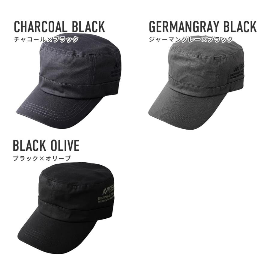 キャピタル　ワークキャップ　帽子　ミリタリー メンズM AVIREX（アヴィレックス） NUMBERING ミリタリー ワークキャップ 帽子