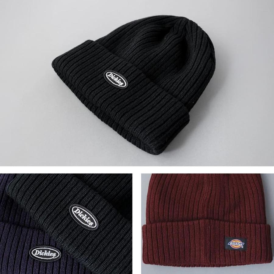 Dickies（ディッキーズ） CALIF リブ編み ニットキャップ ロゴ