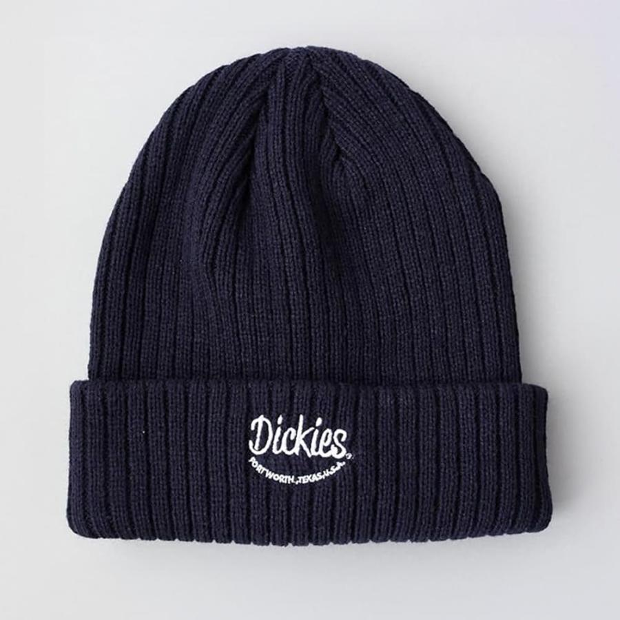 ディッキーズ] Dickies ルッキング 刺繍 ＆ ワッペン リブ編み ニット