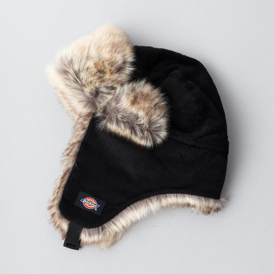 ディッキーズ] コーデュロイ フライトキャップ パイロットキャップ 耳