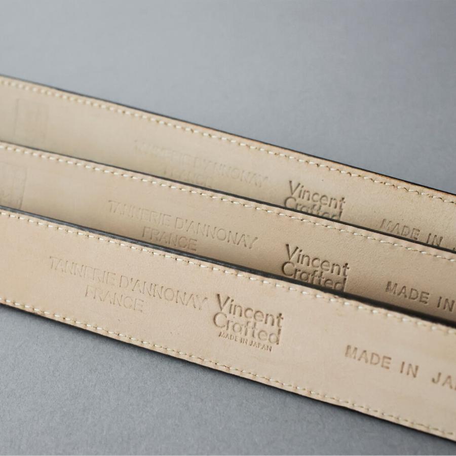長沢ベルト工業 VINCENT CRAFTED 日本製 フランス アノネイ社製 長沢ベルト工業 VINCENT CRAFTED 日本製 フランス アノネイ社製