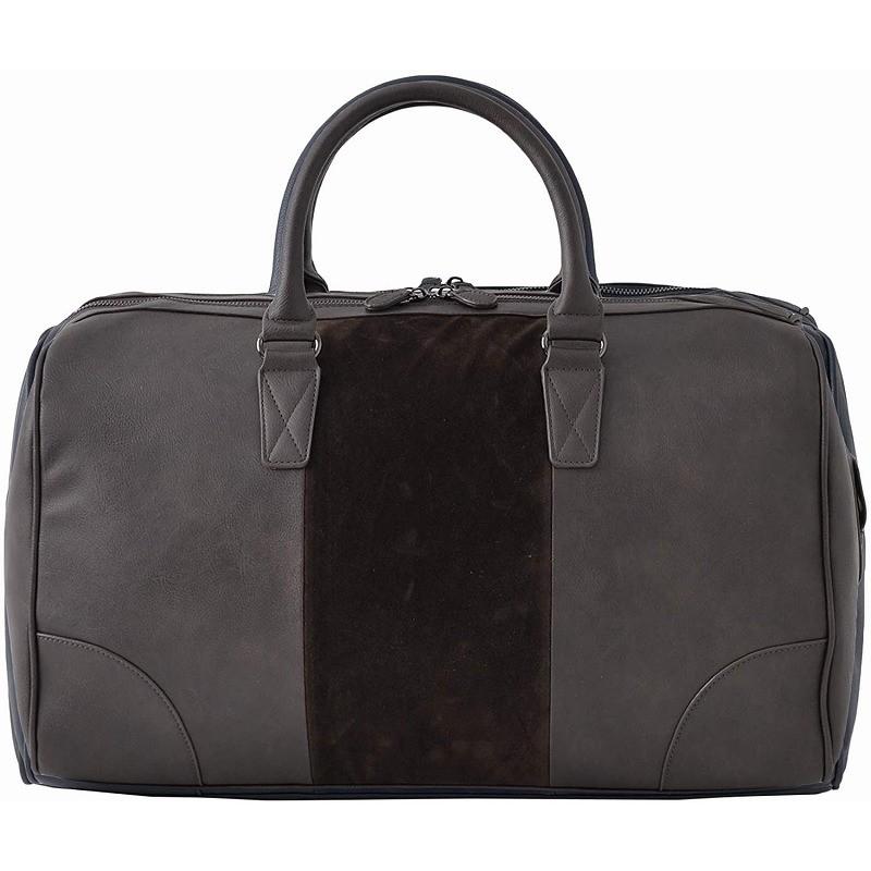 ヴンダーバッグ WUNDERBAG スエード タッ チ切替 ボストン バッグ カバン メンズ レディース ヴンダーバッグ WUNDERBAG スエード タッ チ切替 ボストン バッグ