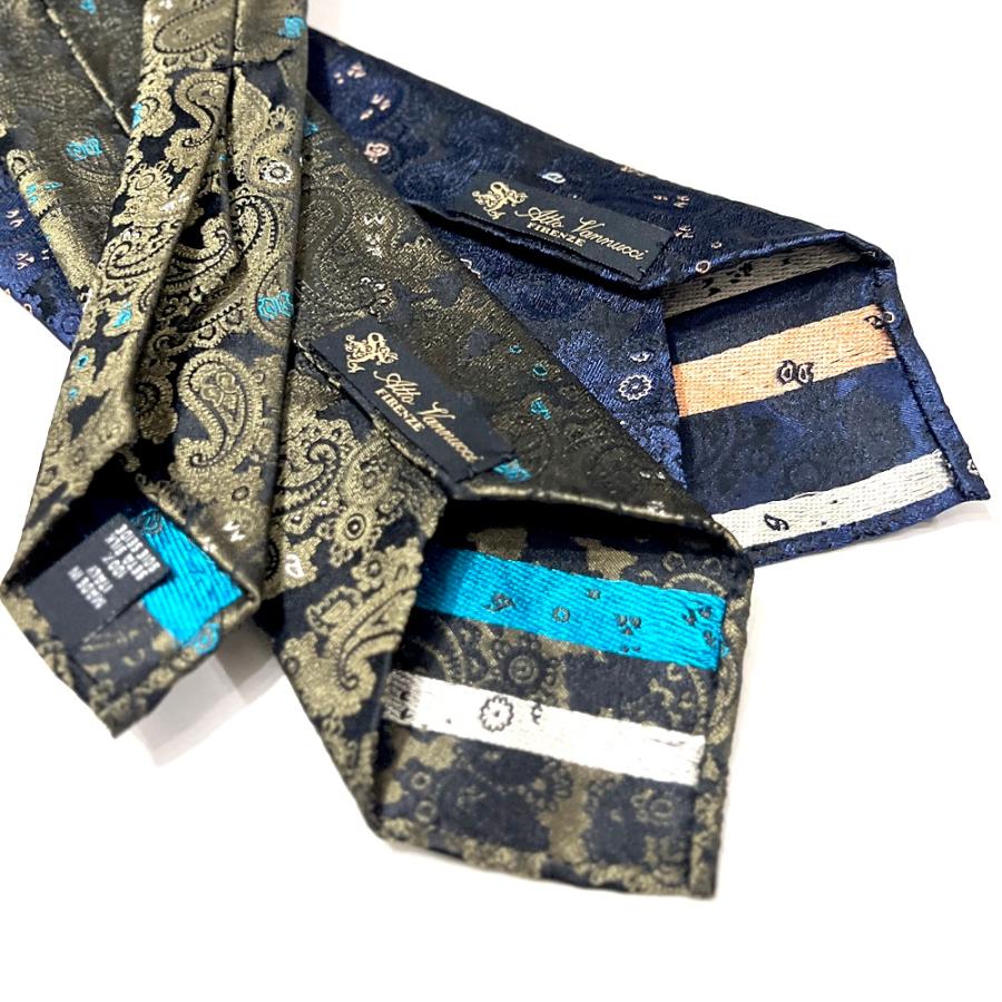 アットヴァンヌッチ ペイズリーセッテピエゲ Atto Vannucci ( アットヴァンヌッチ ) ネクタイ ロイヤル