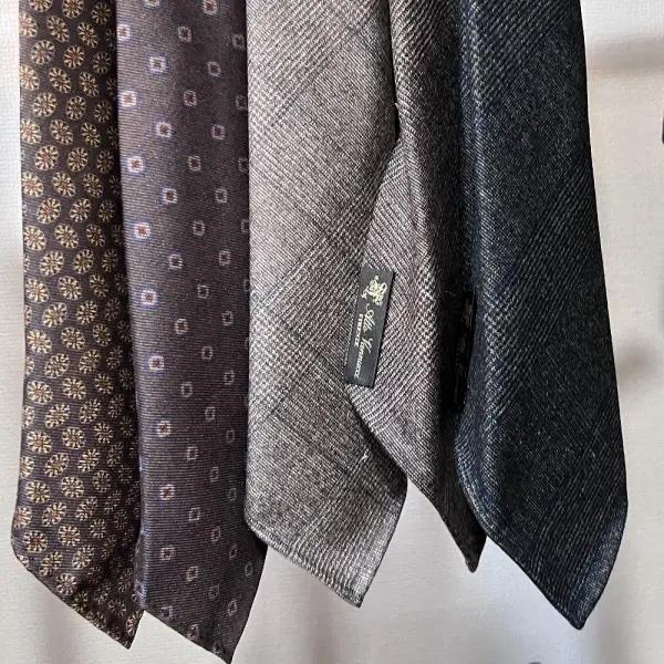 Atto Vannucci DRAPERS社 ( アットヴァンヌッチ ) ネクタイ ダーク  