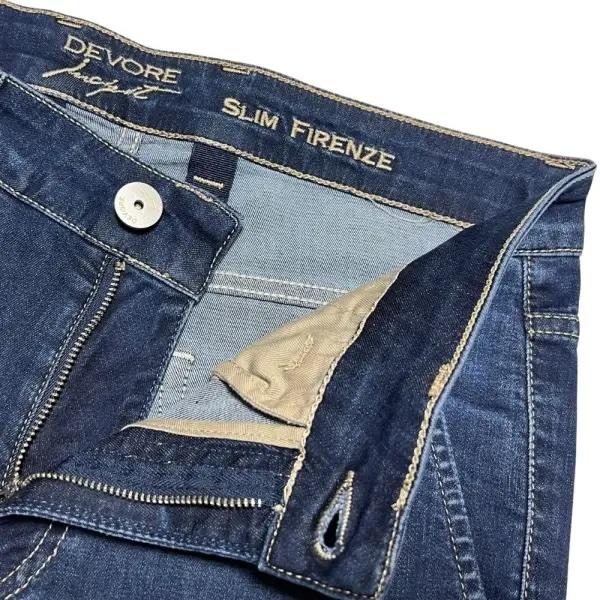 DEVORE incipit ( デヴォレ インチピット ) デニム FIRENZE ジップ 斜めポケット セミスリムサイズ ワンウォッシュ 5ポケット パンツ |  | 01