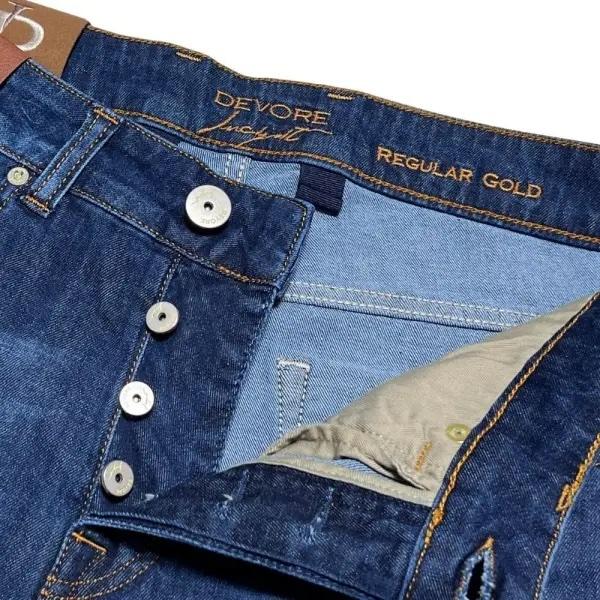DEVORE incipit ( デヴォレ インチピット ) デニム GOLD ボタンフライ レギュラーフィットサイズ ワンウォッシュ 5ポケット 定番 ボトムス パンツ |  | 01