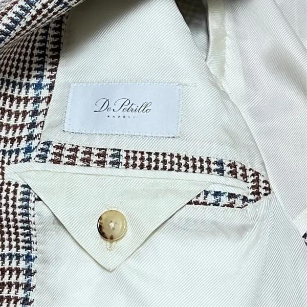 De Petrillo（デペトリロ） ブラウン ターコイズブルー シングル前